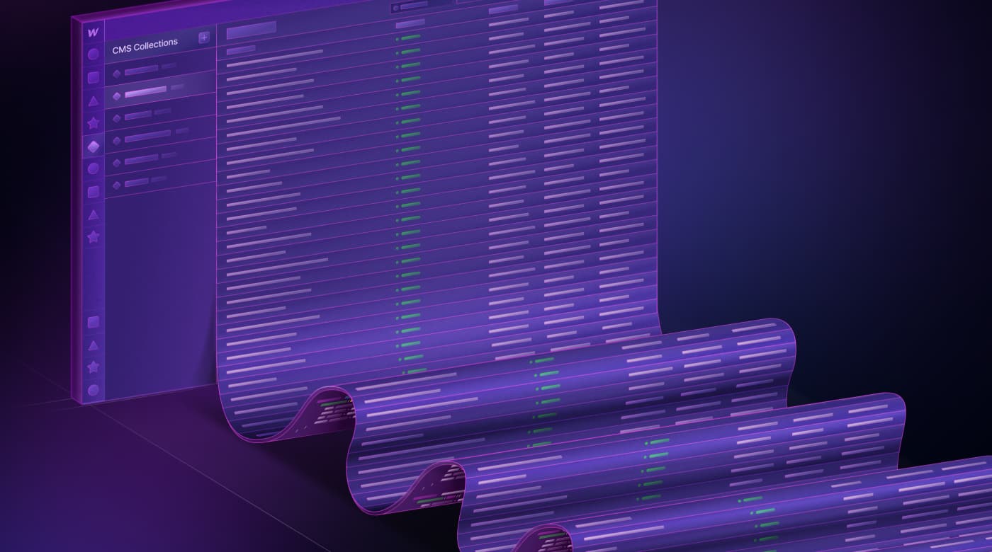 Webflow CMS limit expansion illustration